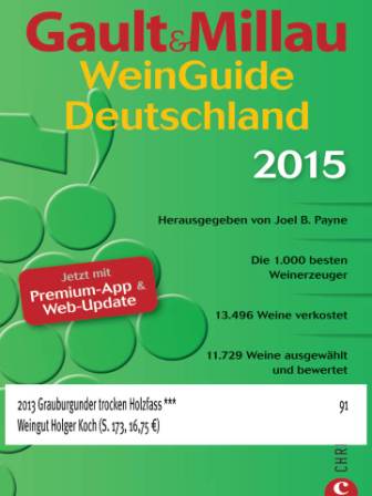 2013 Grauburgunder *** Holger Koch i Kaiserstuhl blandt Badens 10 bedste vine årgang 2013 2013 Grauburgunder *** Holger Koch i Kaiserstuhl blandt Badens 10 bedste vine årgang 2013